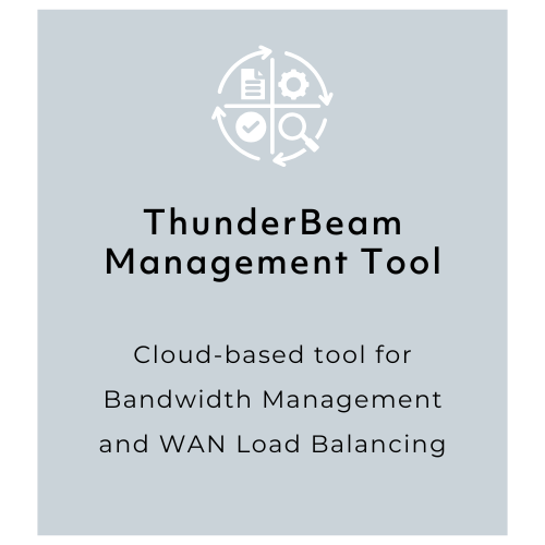 a process icon for Management - ThunderBeam Management Tool is a cloud-based tool for Bandwidth Management and WAN load balancing