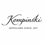 logo for Kempinski hoteliers since 1897